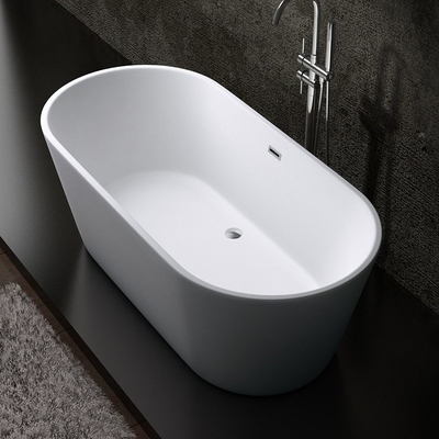 bañera de acrílico blanco sin poros para el baño