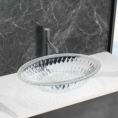Elegantes fregaderos de baño de encimera con acabado suave Moderno y funcional
