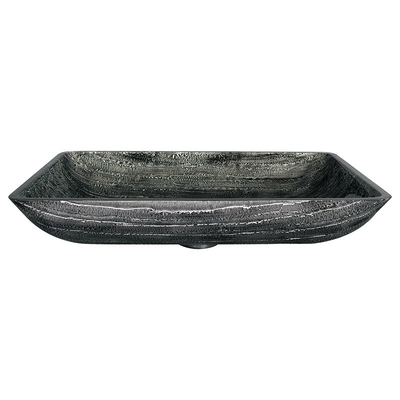 lavabos del cuarto de baño de 12m m cuenco de cristal del fregadero de Art Rectangular Tempered de 16,5 pulgadas