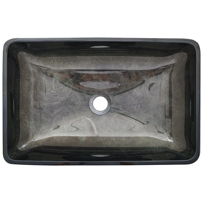 El fregadero dinámico no poroso de cristal verde oscuro del buque del cuarto de baño moderó el vidrio