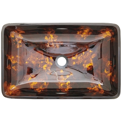 Fregadero negro del buque del rectángulo del rectángulo de la forma del lavabo del color moderno de la manzana Reineta