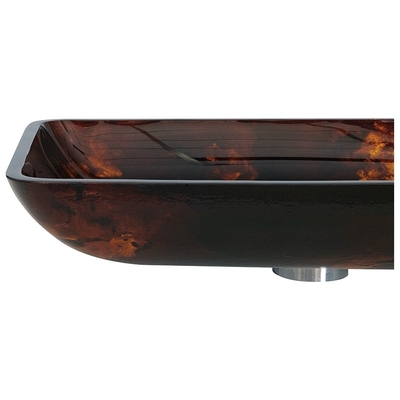 Fregadero negro del buque del rectángulo del rectángulo de la forma del lavabo del color moderno de la manzana Reineta