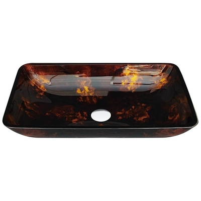 Fregadero negro del buque del rectángulo del rectángulo de la forma del lavabo del color moderno de la manzana Reineta