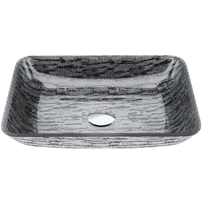 Negro del titanio/Gray Bathroom Wash Basins L460 * W330 * fregadero negro rectangular del buque de H105mm