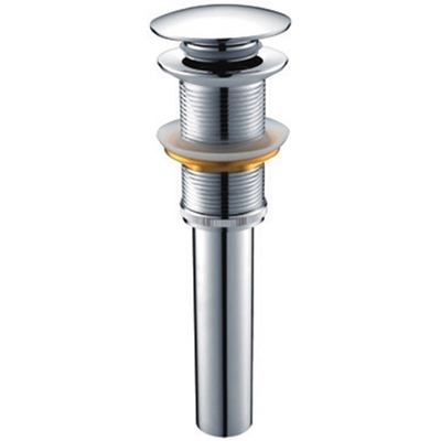 La bomba de dren de plata de las aguas residuales 45m m Dia Washbasin Faucet Pop Up drena la plata cromada