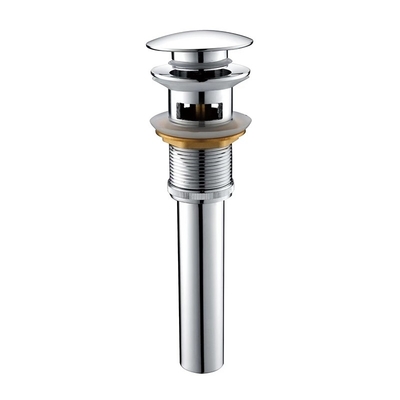 La bomba de dren de plata de las aguas residuales 45m m Dia Washbasin Faucet Pop Up drena la plata cromada