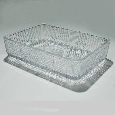Pulgada de cristal rectangular Crystal Clear de la sobremesa 12 del lavabo