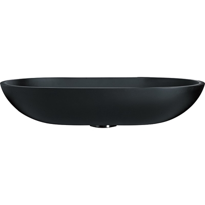 Final anti formado oval negro del moho del cuarto de baño del fregadero del buque