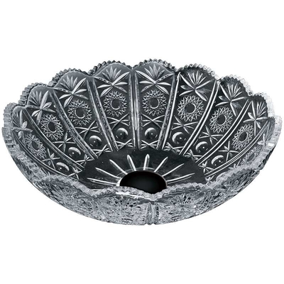 Cuenco de cristal antiguo del lavabo alrededor del diseño italiano de la encimera artístico