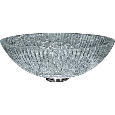 Cuenco de cristal artístico redondo del fregadero del buque de Crystal Wash Basins 130m m del hotel para el cuarto de baño casero