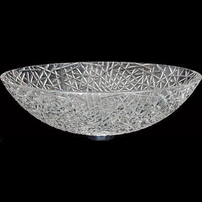 Último fregadero oval del cuarto de baño del lavabo de lavado a mano 19,6 pulgadas * diseño de Italia de 14,2 pulgadas artístico