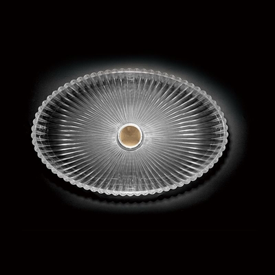 Tipo de cristal lavabo del cuenco del buque para el rasguño comercial resistente