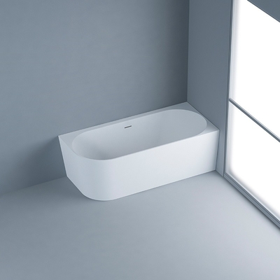 Fresco acrílico bañera de pie libre Blanco Color personalizado para el baño