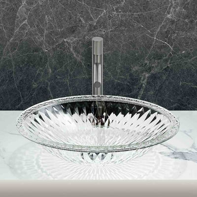 Elegantes fregaderos de baño de encimera con acabado suave Moderno y funcional