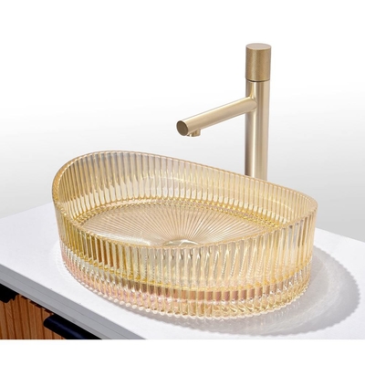 Cuencas de recipientes de vidrio modernas con un espesor de 12 mm