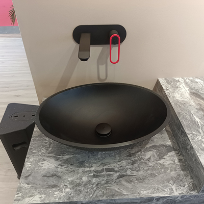 500*360*155mm El fregadero de vidrio templado es fácil de limpiar sin desbordamiento